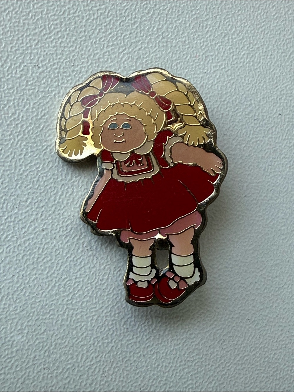1983 Cabbage Patch Doll Enamel Pin